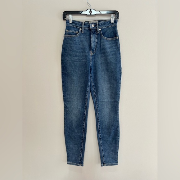 Everlane Denim - Everlane NWT The Curvy Cropped Way-High Skinny Jean, Authentic Blue, 26